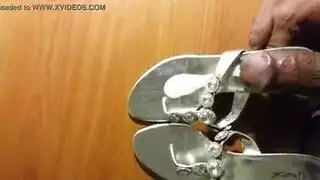 shoe worship idol takes multiple cocks in paradise