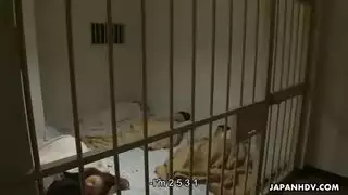 سكس سجينات سحاقي: نيك فرج مشعر في السجن