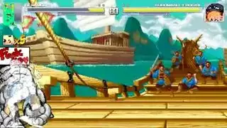 معجبة كرتون تتحول لقذرة تختنق بقضيب كبير في حفلة جنس